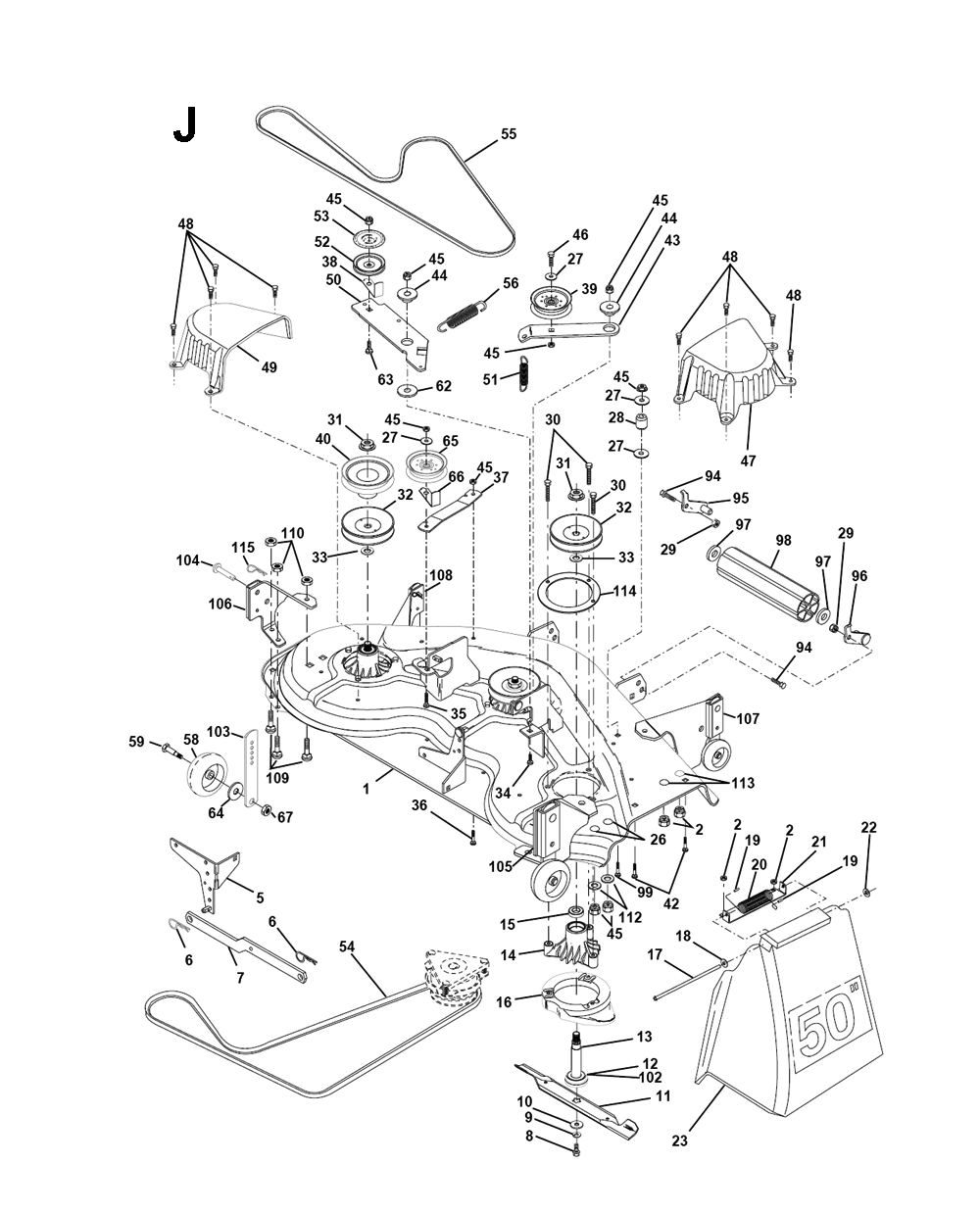 GTH 250-(954140104B)-Husqvarna-PB-8Break Down